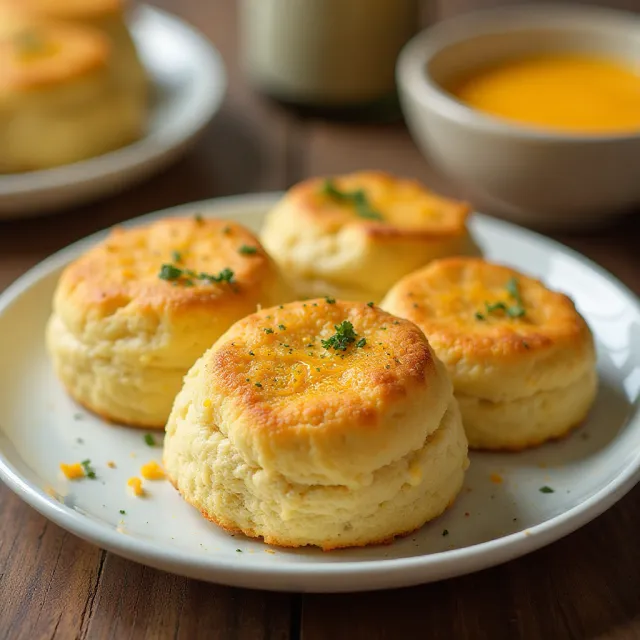 Cheddar Biscuits with Old Bay Seasoning