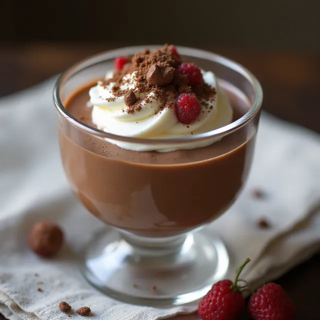 Easy Chocolate Mousse without Eggs