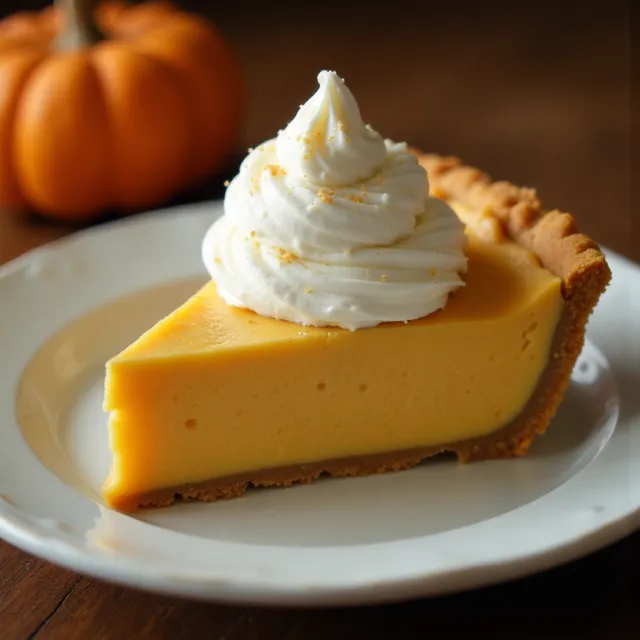 Pumpkin Chiffon Pie