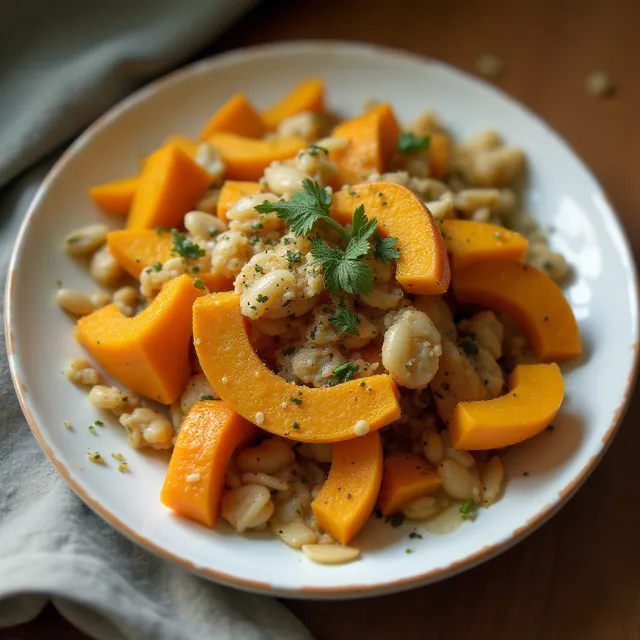 Roasted Winter Squash Seeds