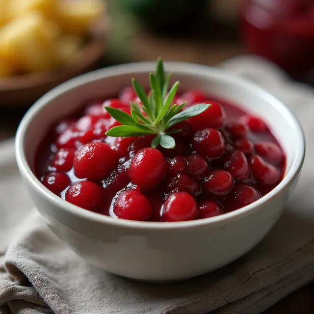 Spicy Cranberry Sauce