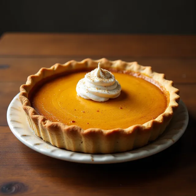 Ultimate Pumpkin Custard Pie
