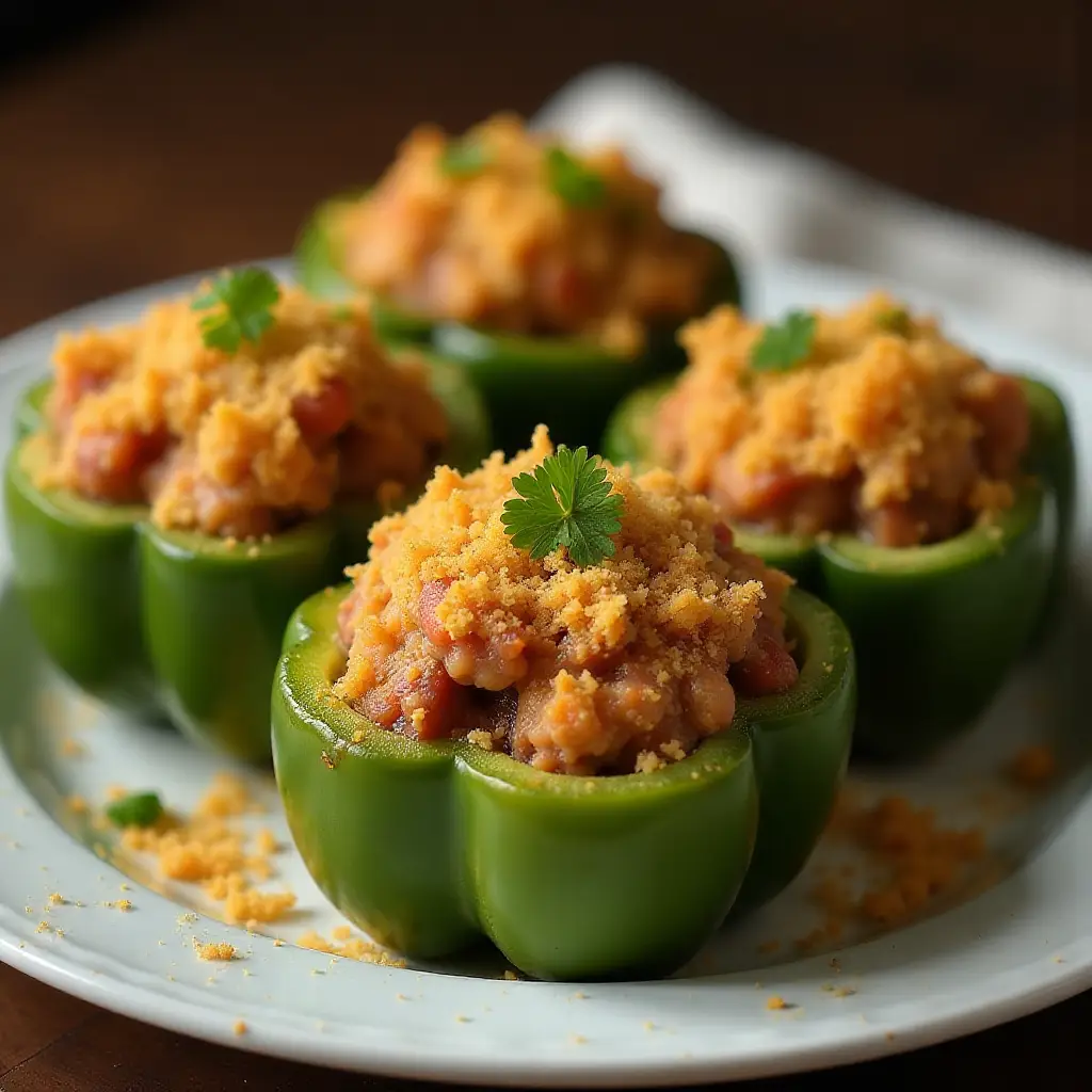 N'Awlins Stuffed Bell Peppers