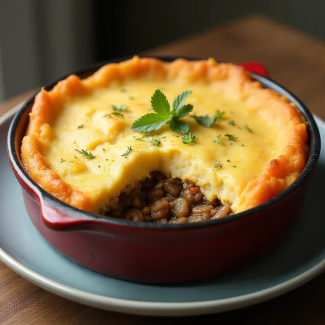 Sweet Potato and Venison Shepherd's Pie