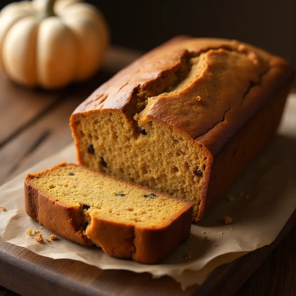 Whole Wheat Pumpkin Bread