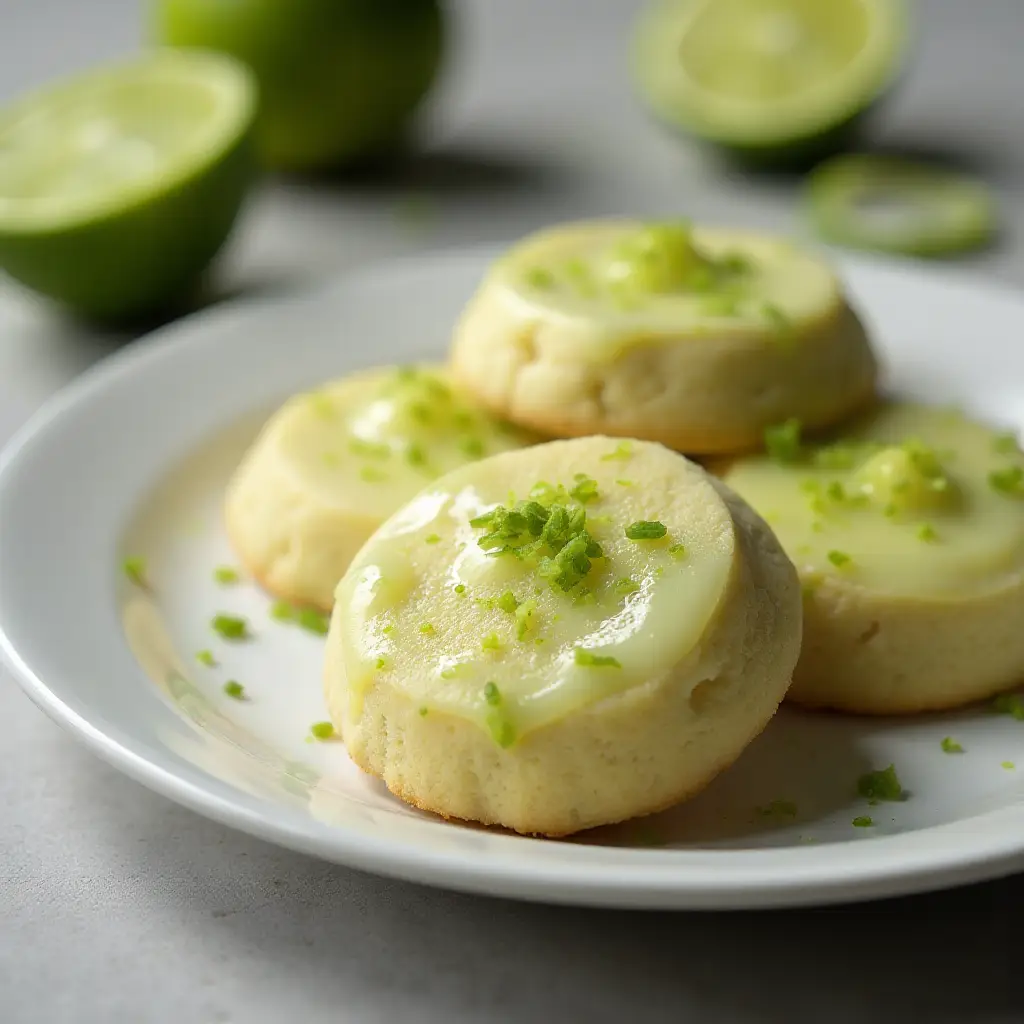 Jalapeno-Lime Shortbread Cookies