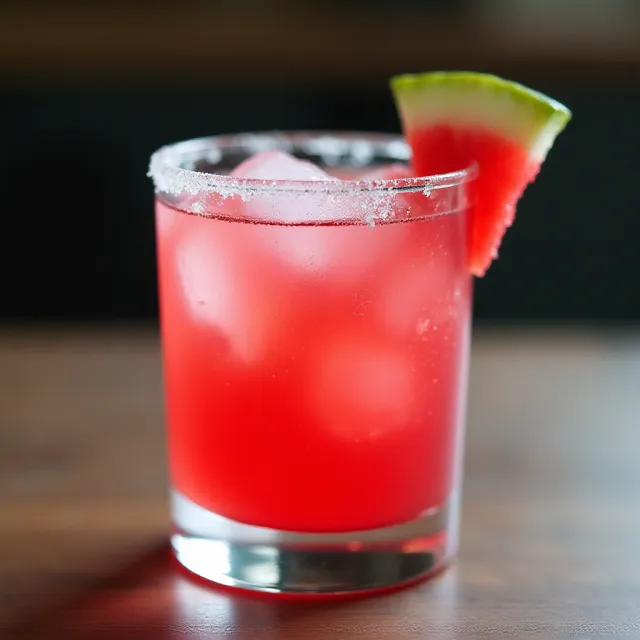 Watermelon Sour Patch Cocktail