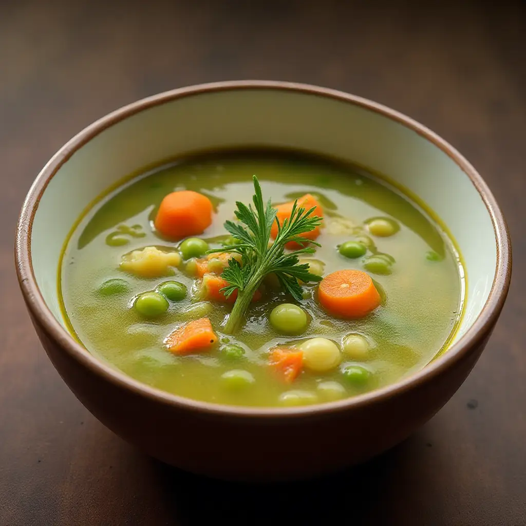 Split Pea Soup with Rosemary