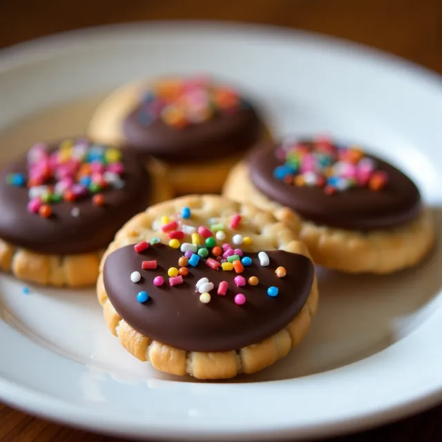 Chocolate Coated Peanut Butter Crackers