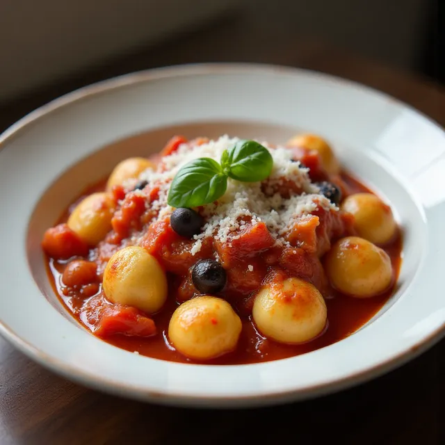 Gnocchi with Cherry Tomato Sauce