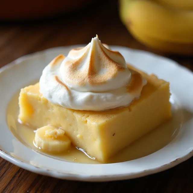 Southern-Style Baked Banana Pudding