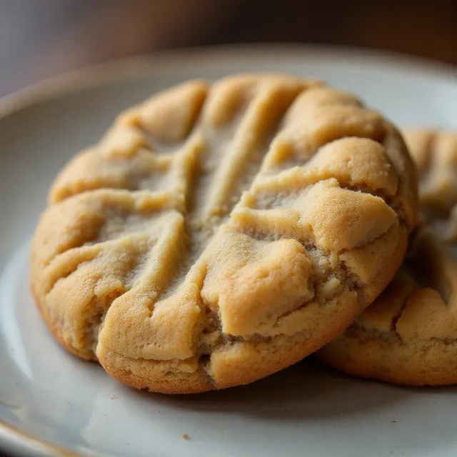 Soft and Chewy Peanut Butter Cookies