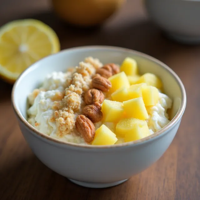 Pina Colada Cottage Cheese Bowl