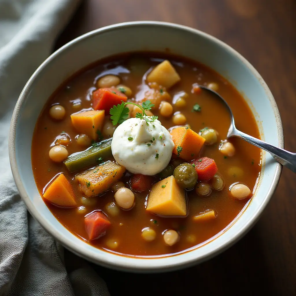 Fire Roasted Vegetarian Gumbo
