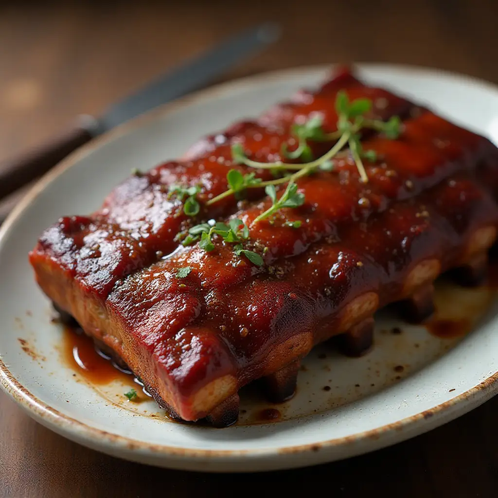 BBQ Country-Style Pork Ribs - Sous Vide
