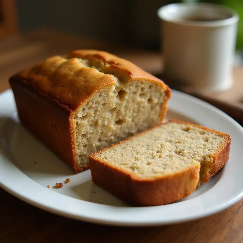 Lower Fat Banana Bread