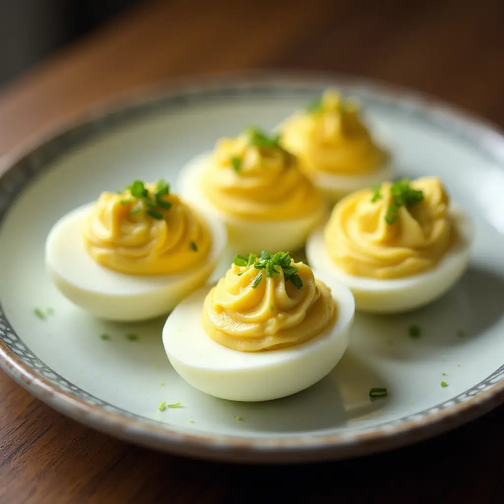 Boursin Deviled Eggs
