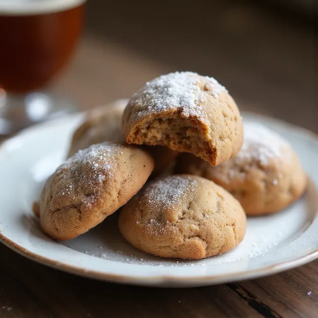 Gingerbread Gooey Butter Cookies