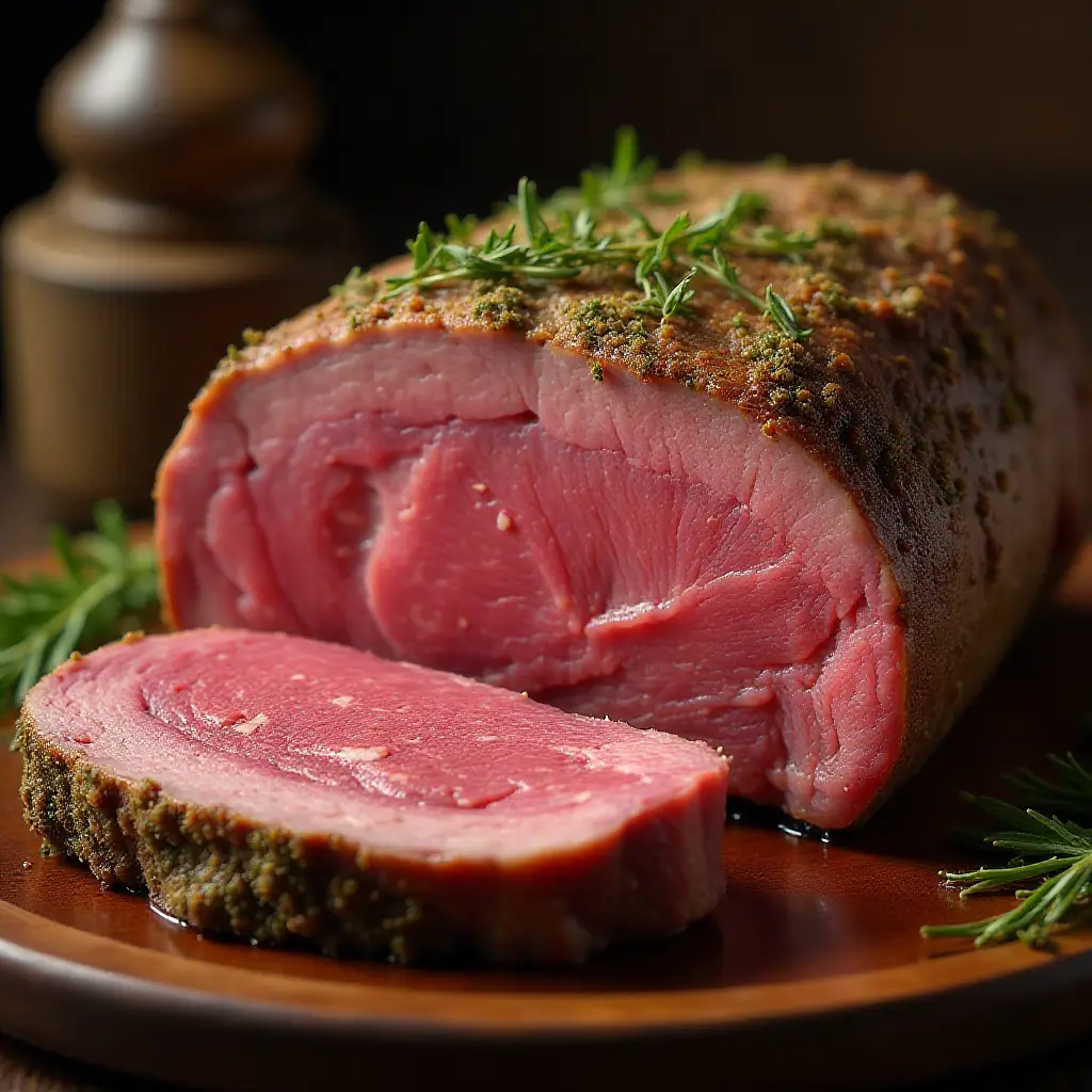 Garlic Prime Rib
