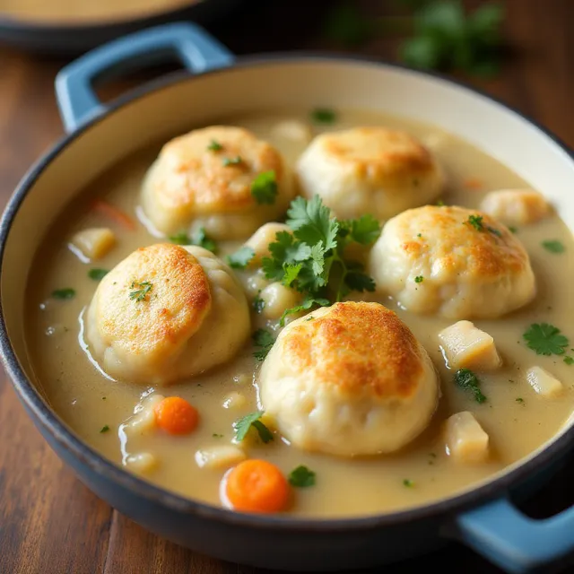 Southern Chicken and Dumplings