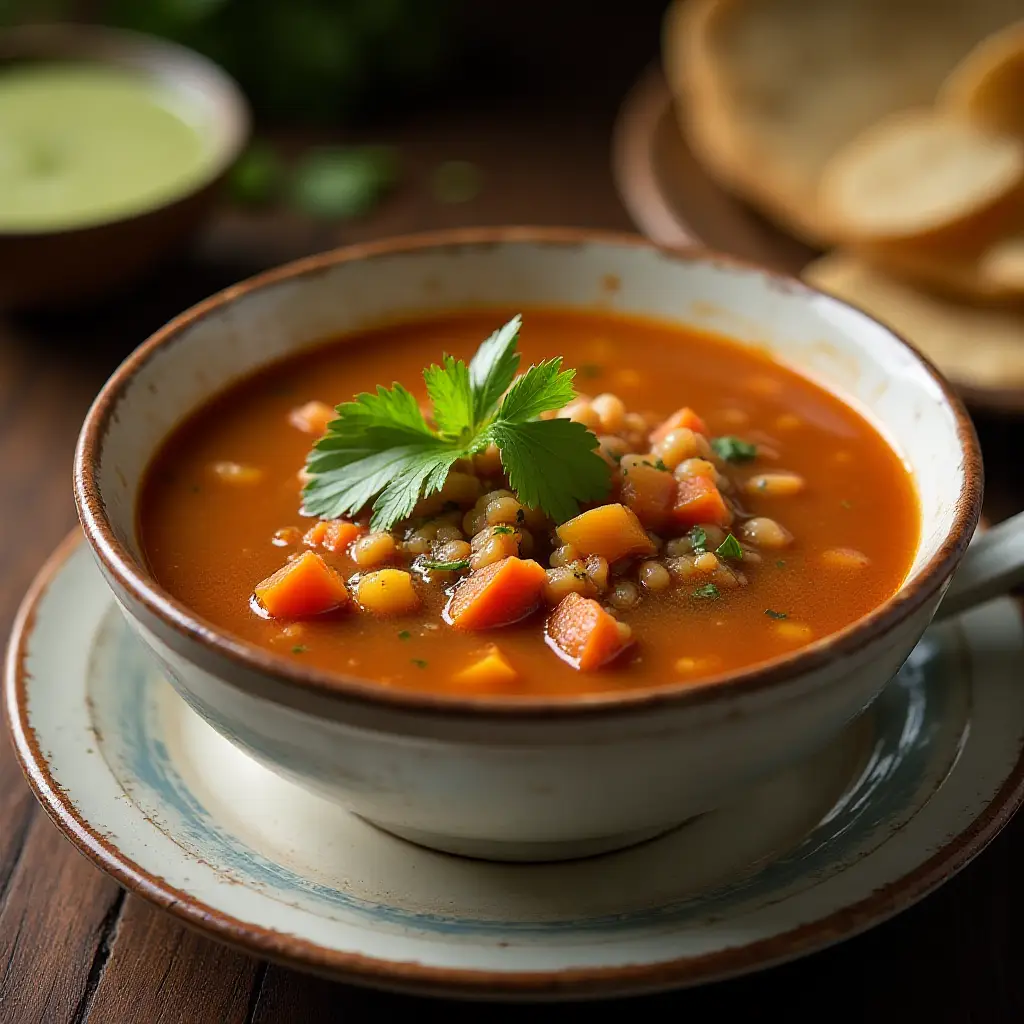 Instant Pot Mexican Lentil Soup