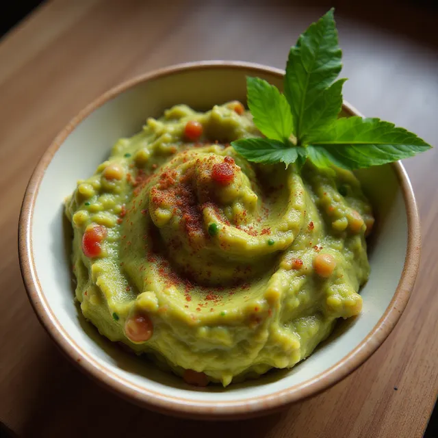 Tomatillo Guacamole