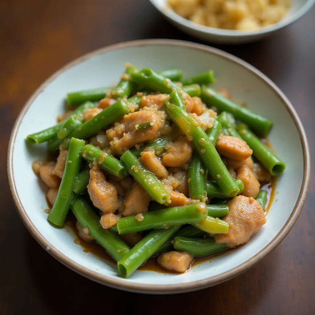 Green Beans and Chicken