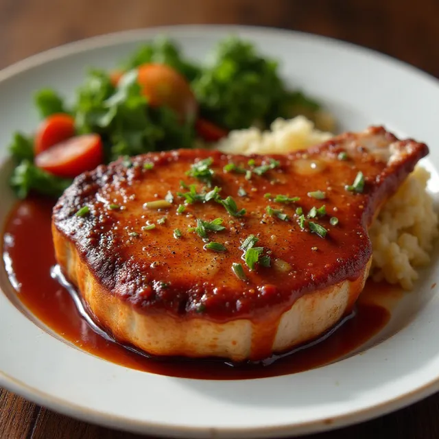 Slow Cooker BBQ Pork Chops