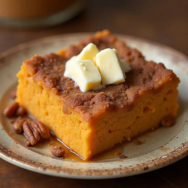 Sweet Potato Dump Cake