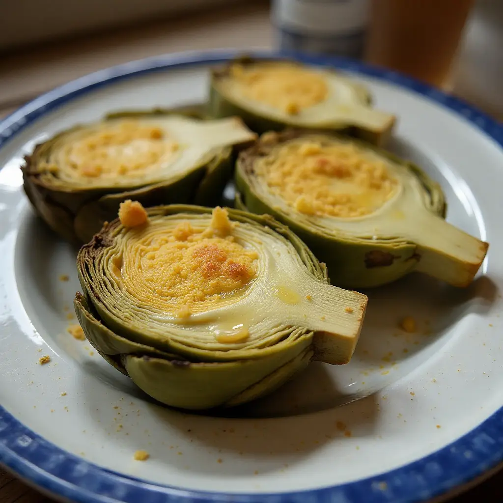 Artichoke Hearts Gratin