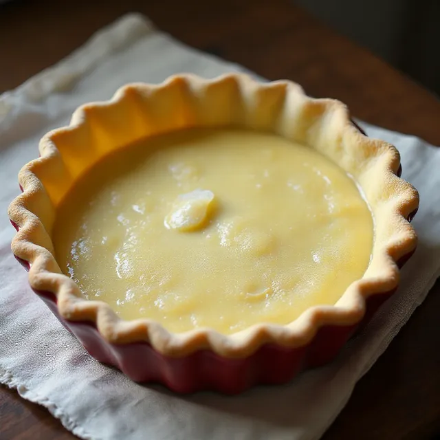 Vinegar and Egg Crust