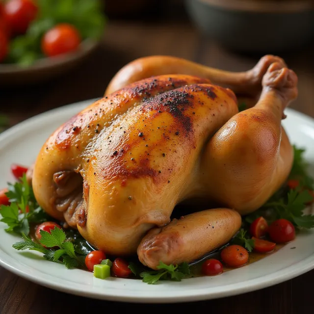 Juicy Roasted Chicken
