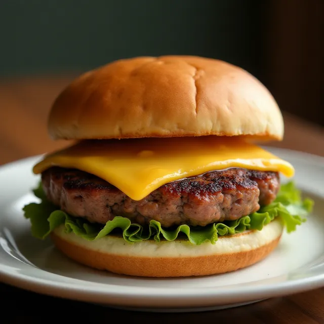 Grilled Bison Burgers