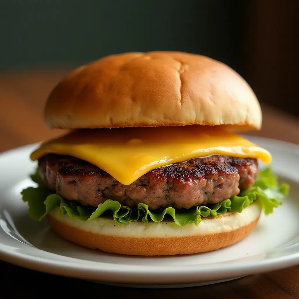Grilled Bison Burgers