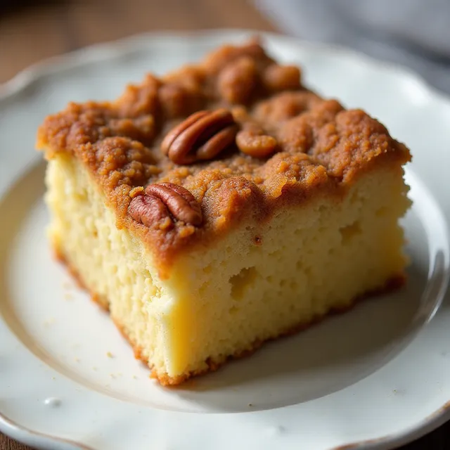 Cinnamon Streusel Coffee Cake