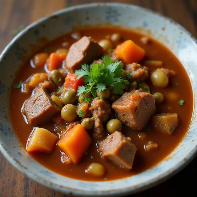 Beef and Pork Guiso
