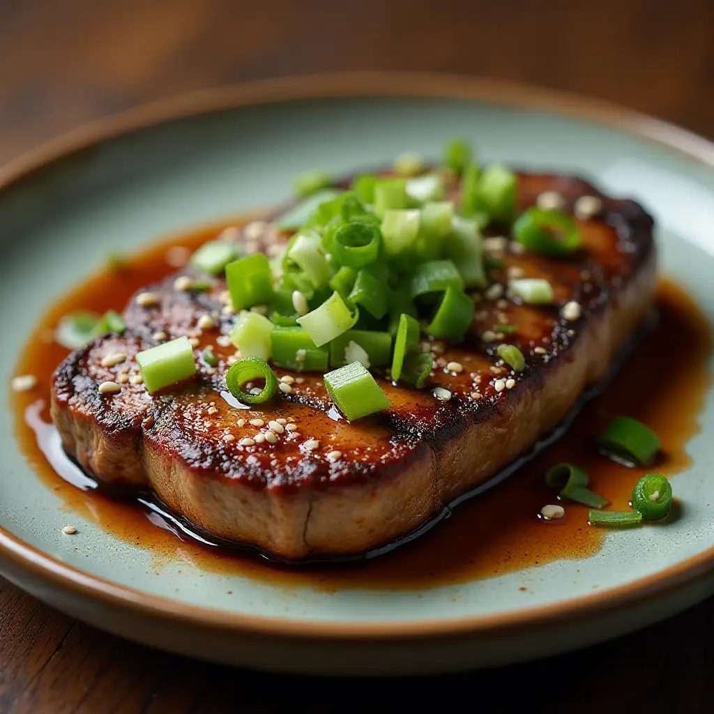 Asian Flat Iron Steak
