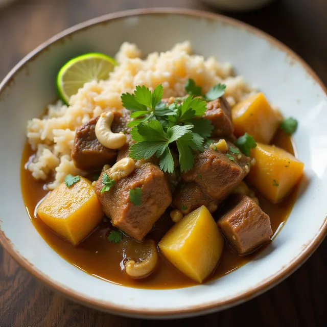 Slow Cooker Beef Massaman Curry