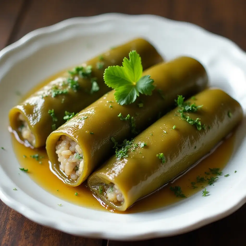 My Own Famous Stuffed Grape Leaves
