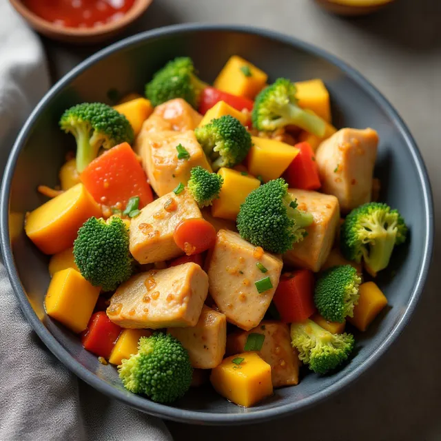 Mango Chicken Stir-Fry