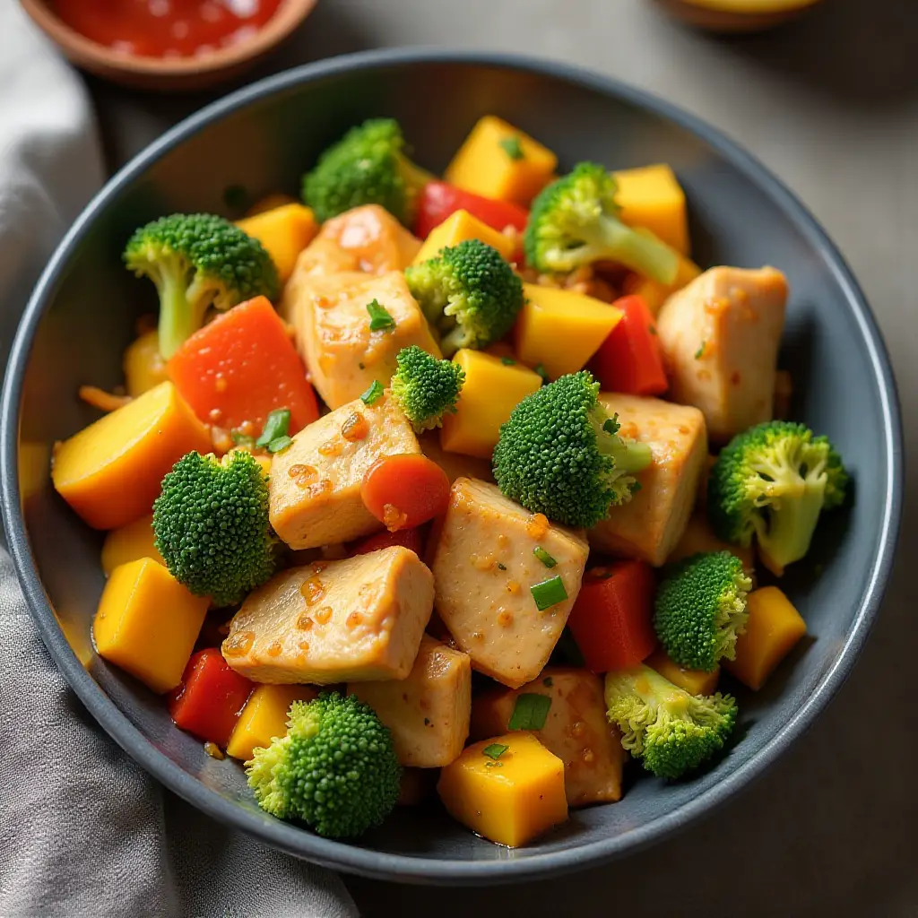 Mango Chicken Stir-Fry