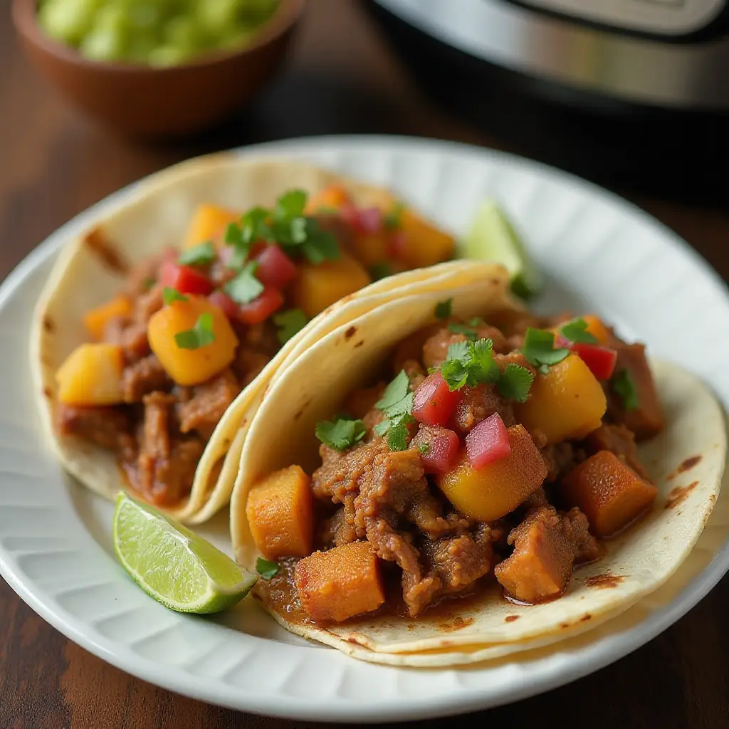 Instant Pot Tacos al Pastor