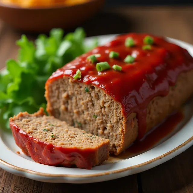 Classic Spicy Meatloaf