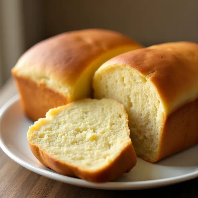 No-Knead English Muffin Loaves