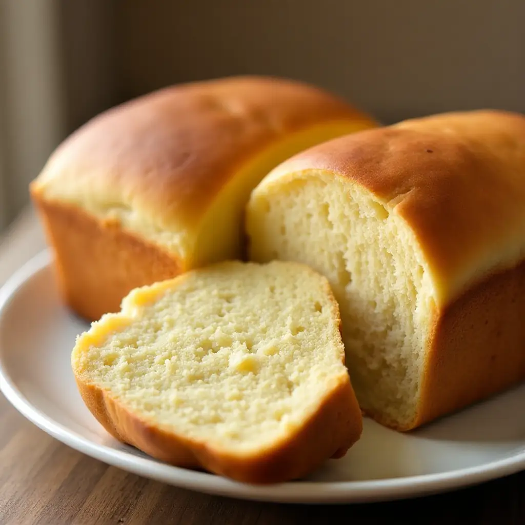 No-Knead English Muffin Loaves