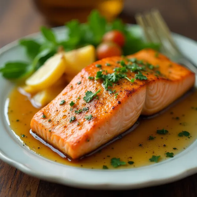 Honey Lime Salmon