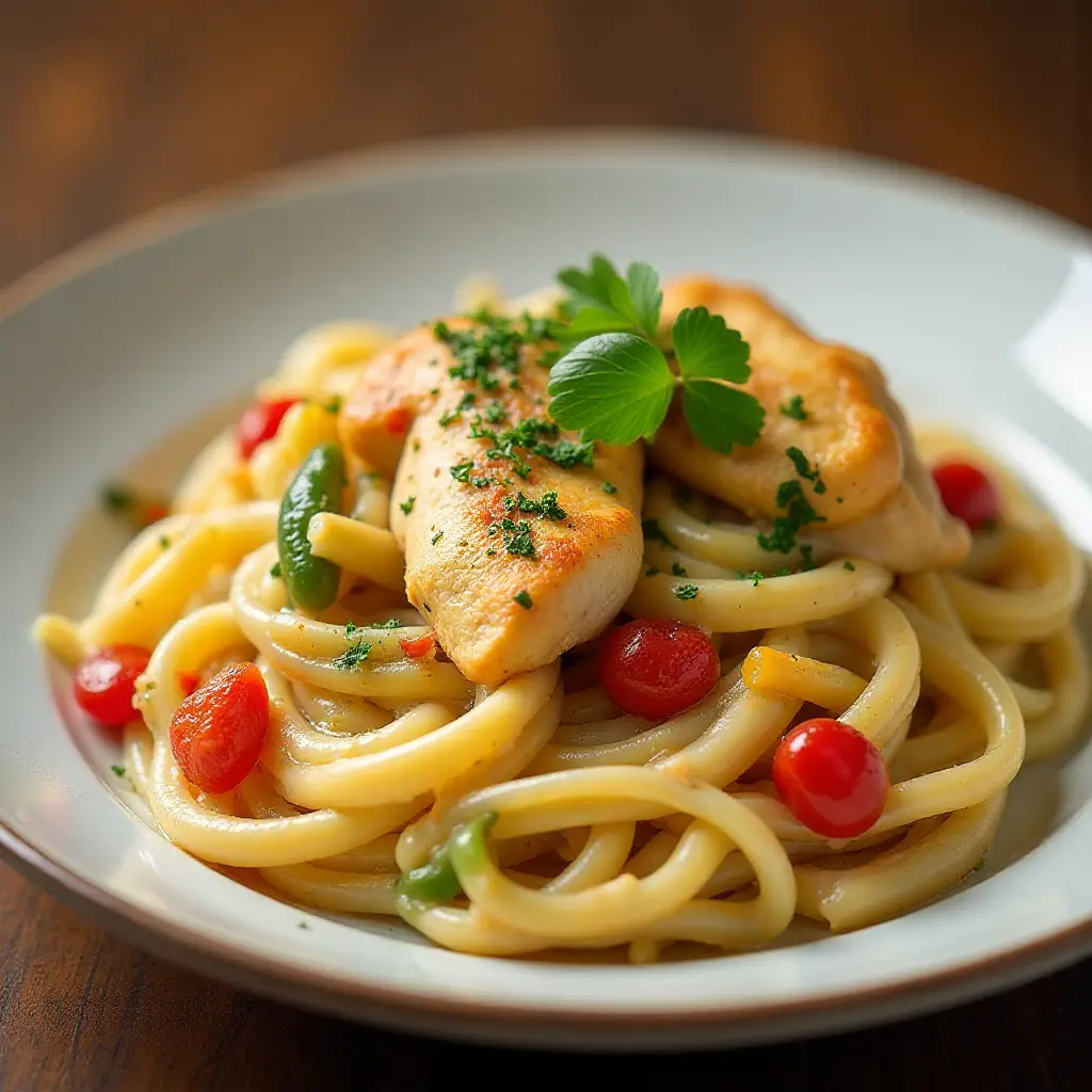 Restaurant-Style Chicken Scampi