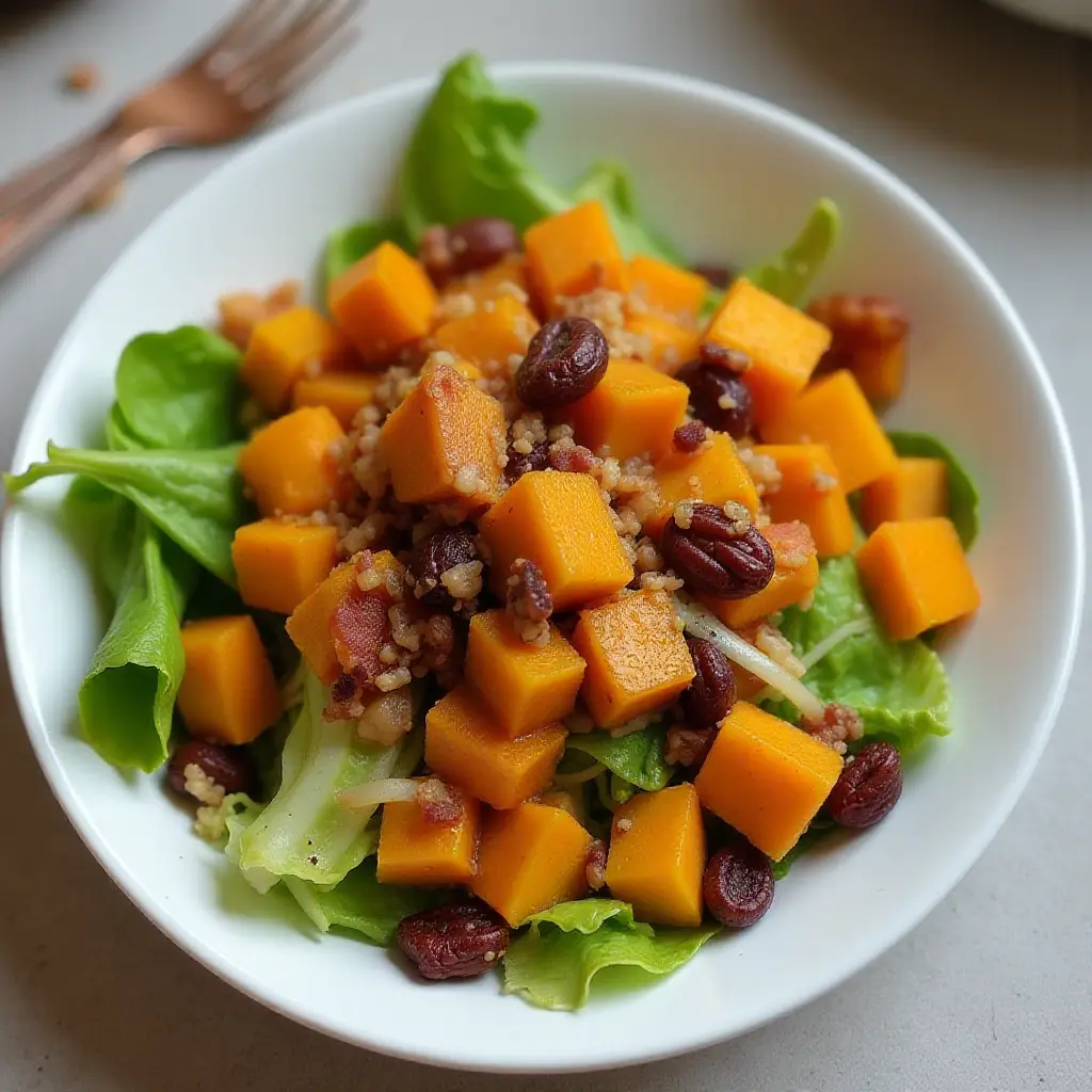 Roasted Butternut Squash Salad