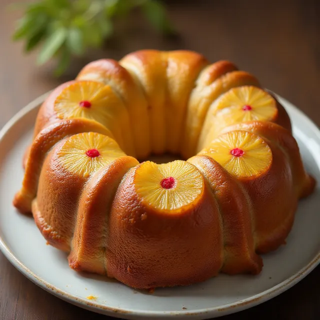 Pineapple Upside Down Monkey Bread