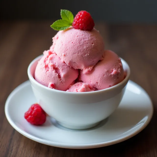 Raspberry Ice Cream